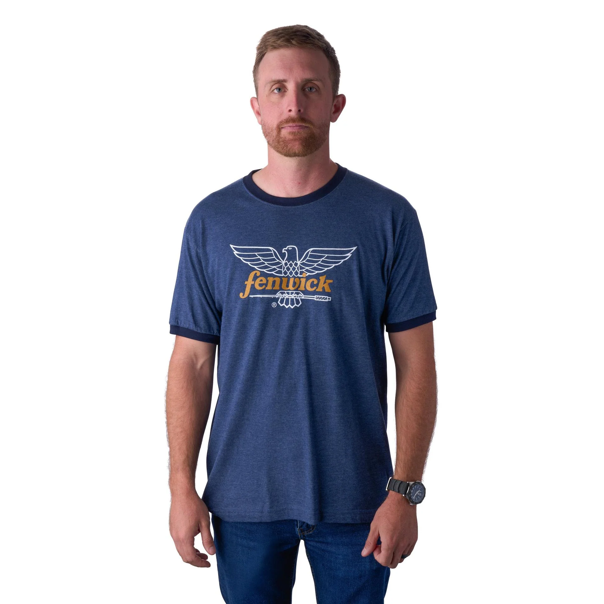 Logo Short Sleeve Ringer T-Shirt - Image 3