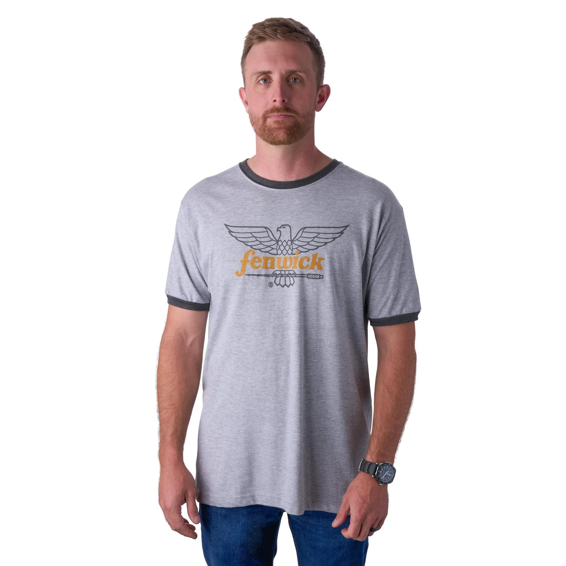 Logo Short Sleeve Ringer T-Shirt - Image 4